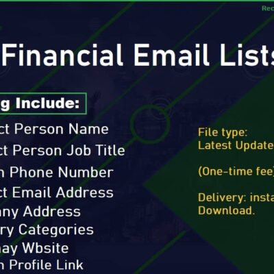 वीपी वित्तीय ईमेल सूची