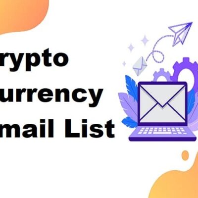 E-maillijst met cryptovaluta