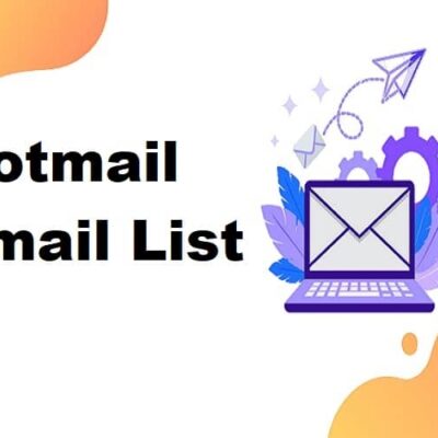 Seznam e-mailů Hotmail