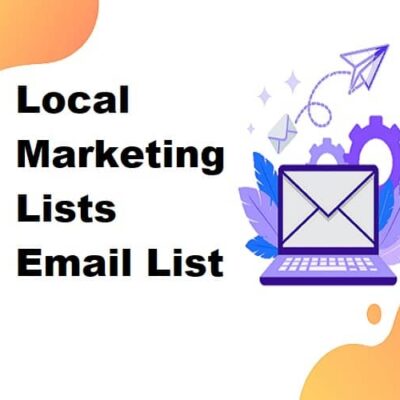 Paikallisen markkinoinnin luetteloiden sähköpostiluettelo