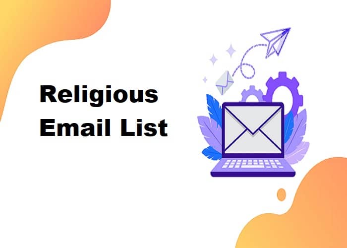Lista de correo electrónico religioso