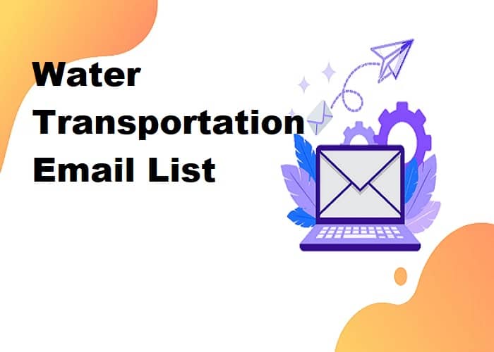 Water Transportation Email List