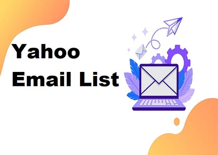 Lista de correo electrónico de Yahoo