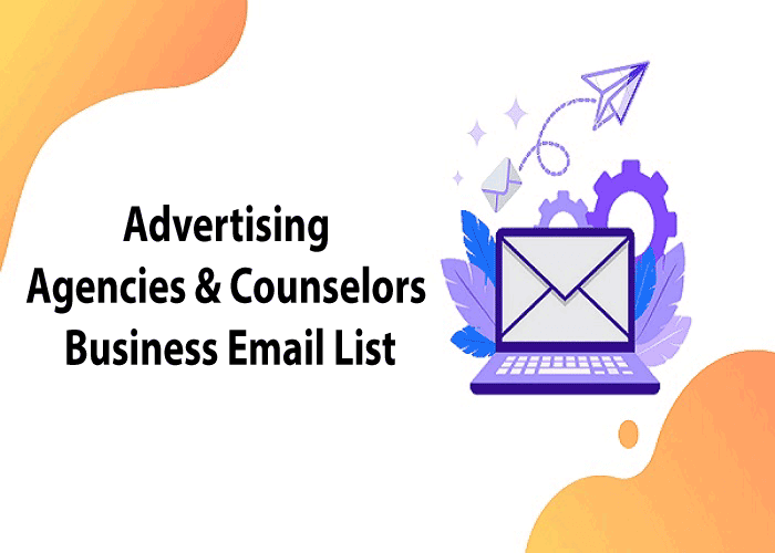 Advertising agencies Business & Consiliariis Email List