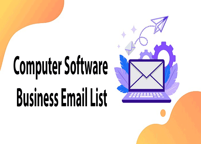 Computer Software Business Email List