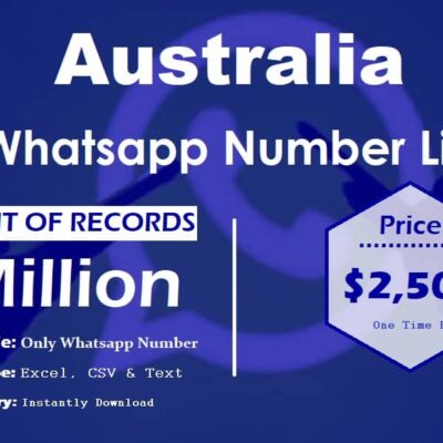 Nomer whatsapp Australia