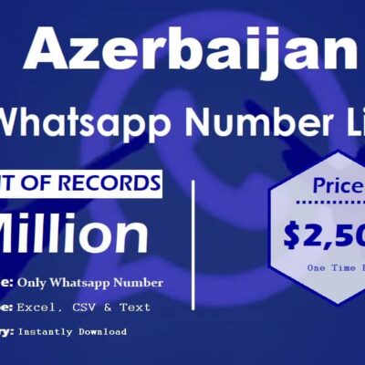 ລາຍຊື່ຕົວເລກ WhatsApp ຂອງ Azerbaijan