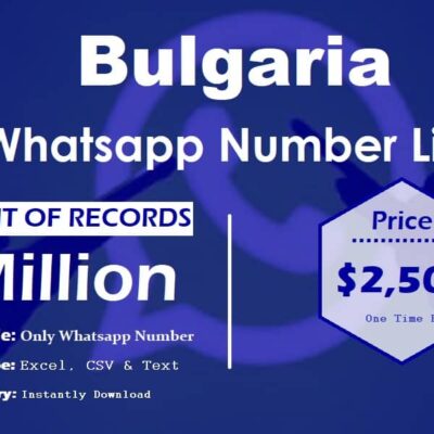 Whatsapp númer Búlgaríu