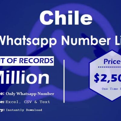 ລາຍຊື່ຕົວເລກ WhatsApp ຂອງ Chile