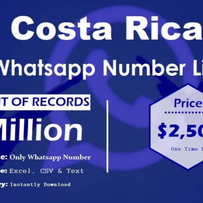 Kosta Rikos whatsapp numeris