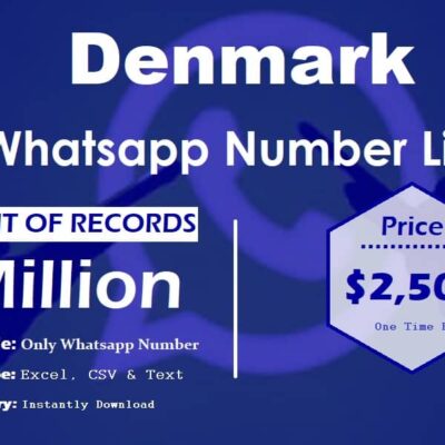 Lista de números de WhatsApp de Dinamarca