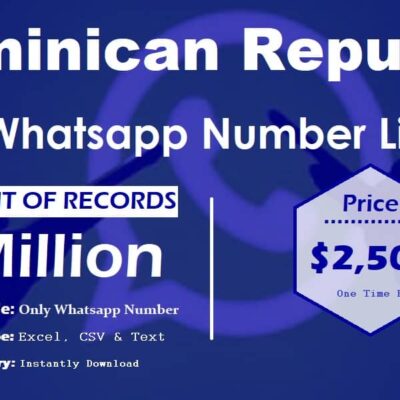 Número Whatsapp da República Dominicana