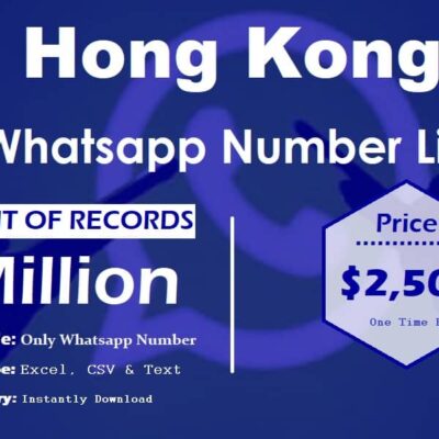 Lista de números de WhatsApp de Hong Kong