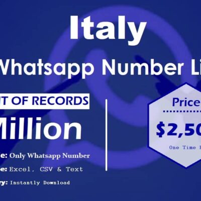 Italy whatsapp number