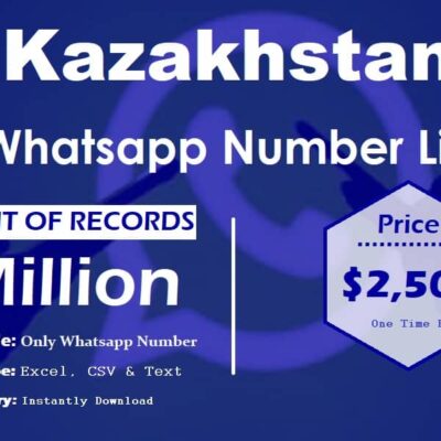 Kazakhstan WhatsApp Number List