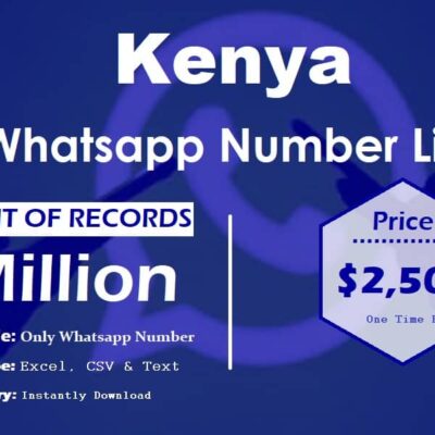 Kenijas WhatsApp numuru saraksts