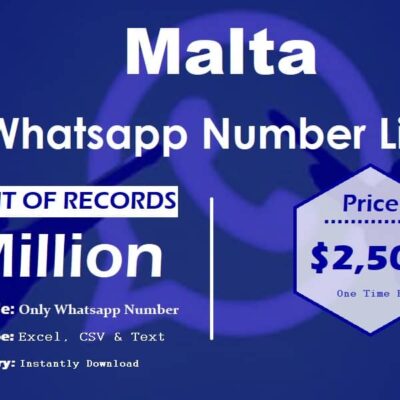 Lista de números do WhatsApp de Malta