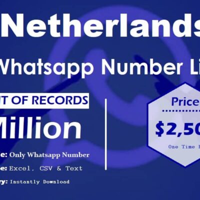 Senarai Nombor WhatsApp Belanda