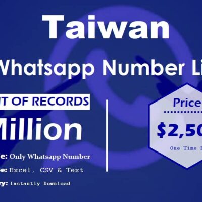 Taiwan WhatsApp-nummerlijst