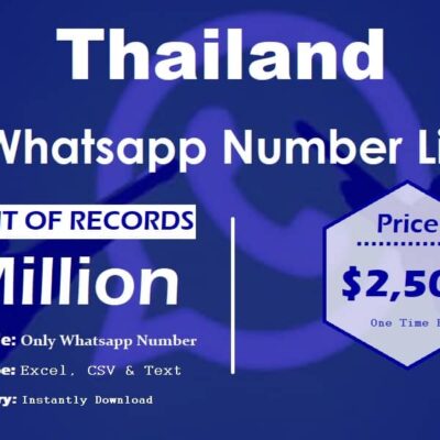 Список номерів WhatsApp в Таїланді