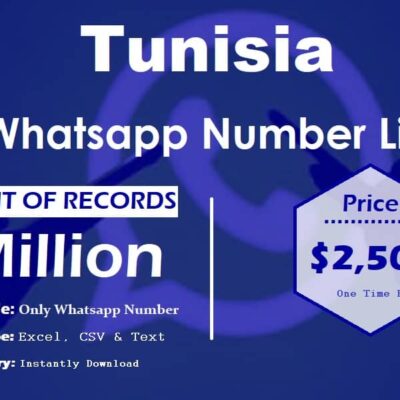 Nomer whatsapp Tunisia