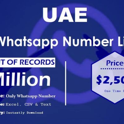 UAE WhatsApp -nommerlys