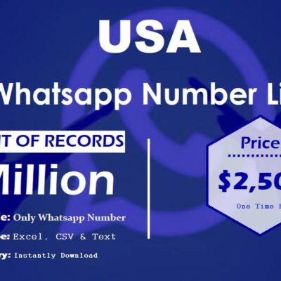 Lista de números de WhatsApp de EE. UU.