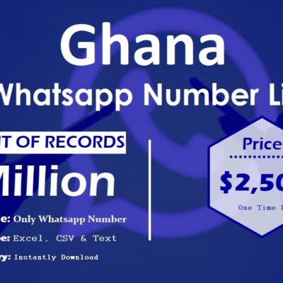 Ghana WhatsAppi numbrite loend