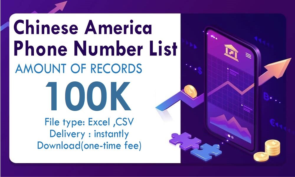 Listahan ng Numero ng Telepono ng Chinese American