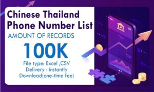 Китайський список телефонних номерів Таїланду