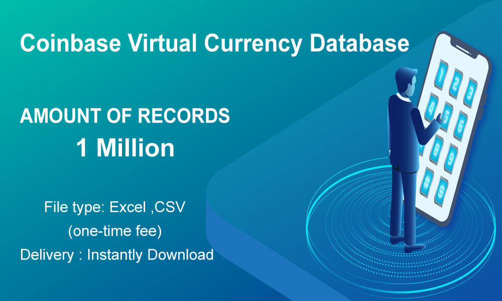 База даних віртуальних валют Coinbase