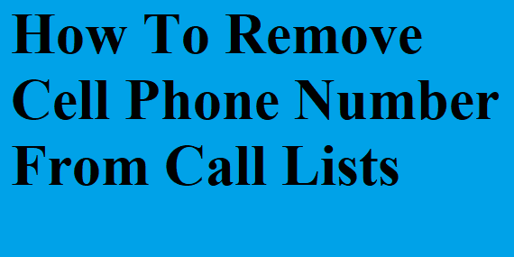 Hoe mobiel nummer uit oproeplijsten te verwijderen