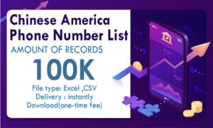 Chinese-American-Phone-Number-List