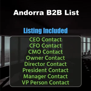 Andorra business email list (B2B) Database