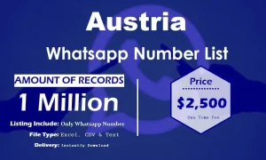 Austria WhatsApp Number List