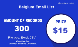 Belgium email list