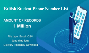 British student phone number list