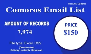 Comoros email list