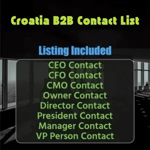 Croatia business email list