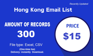Hong kong email list