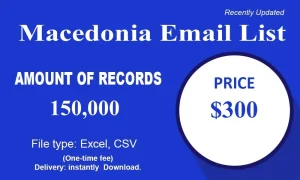 Macedonia email list