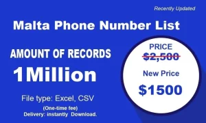 Malta Cell Phone Number List