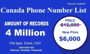 Canada phone number list